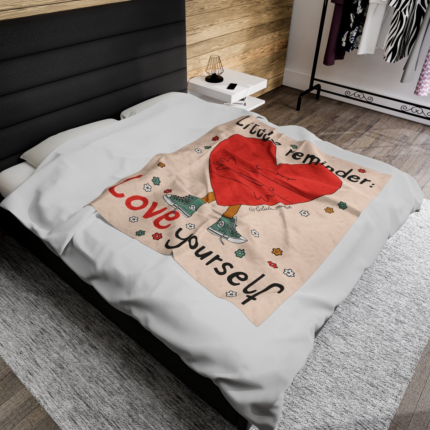 Love Yourself - Plush Blanket