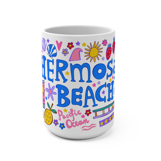 Hermosa Beach - *BIG* Coffee Mug (15oz)