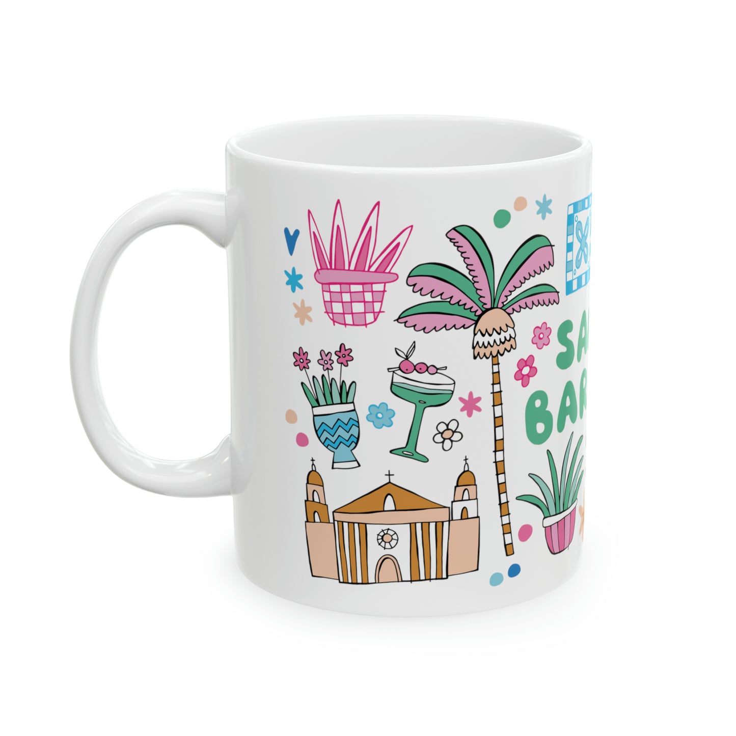 Santa Barbara - Coffee Mug (11oz)