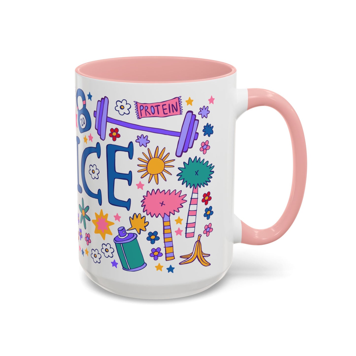 Venice - *BIG* Coffee Mug (15oz, pink)