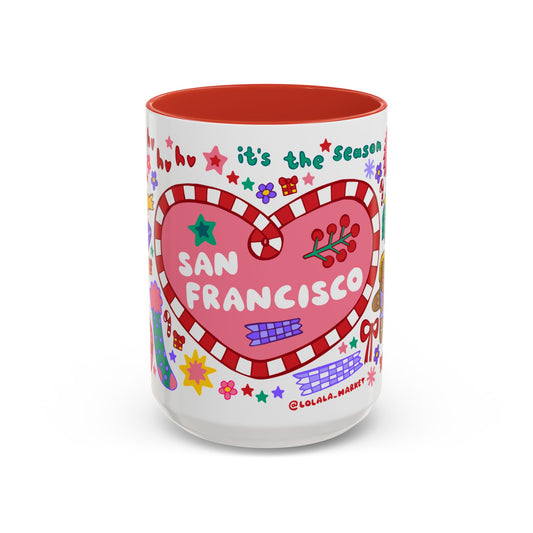 Christmas in San Francisco - *BIG* Coffee Mug (15oz)