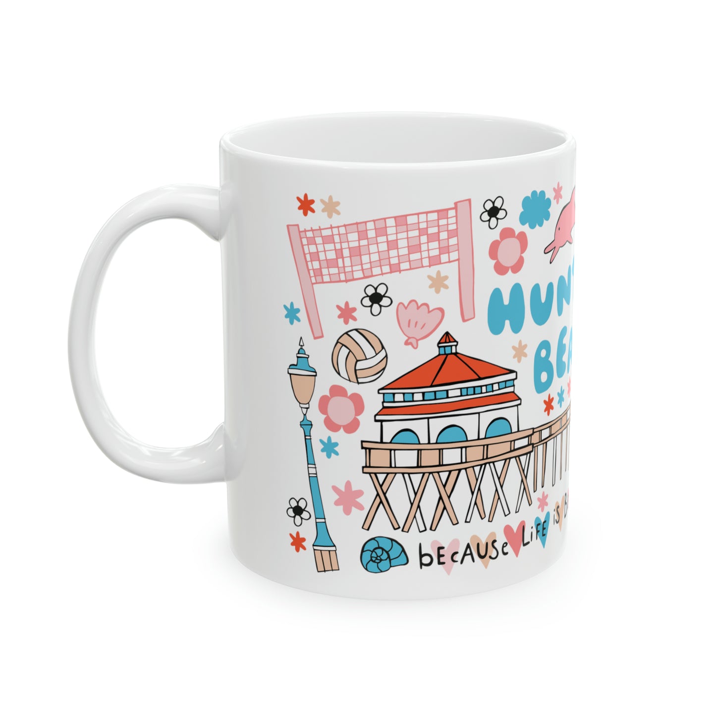 Huntington Beach - Coffee Mug (11oz)