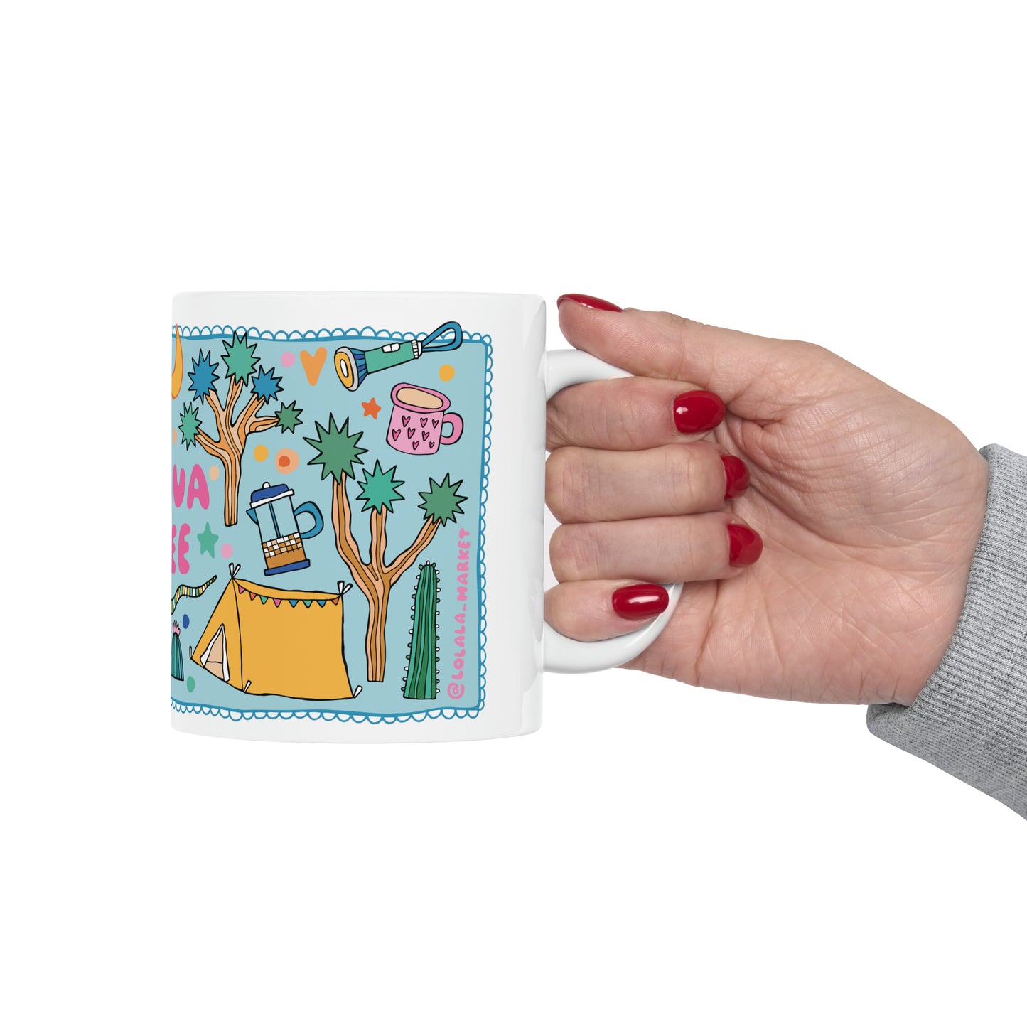 Joshua Tree - Coffee Mug (11oz, blue)