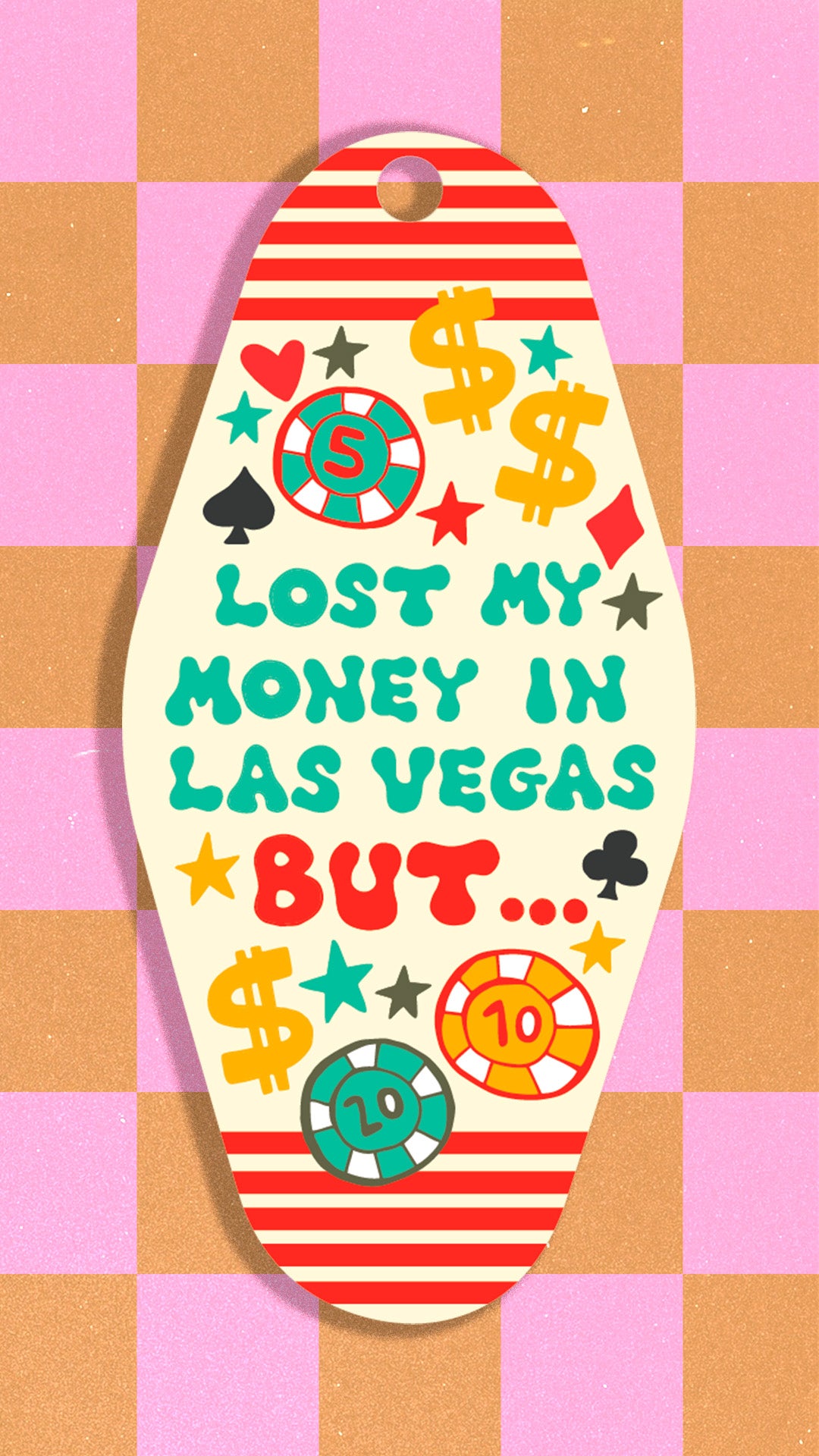 *NEW* Lost My Money In Las Vegas Keychain