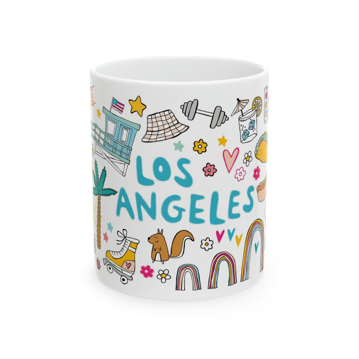 Los Angeles Coffee Mug - BLUE (11oz)