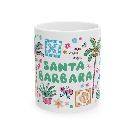 Santa Barbara - Coffee Mug (11oz)