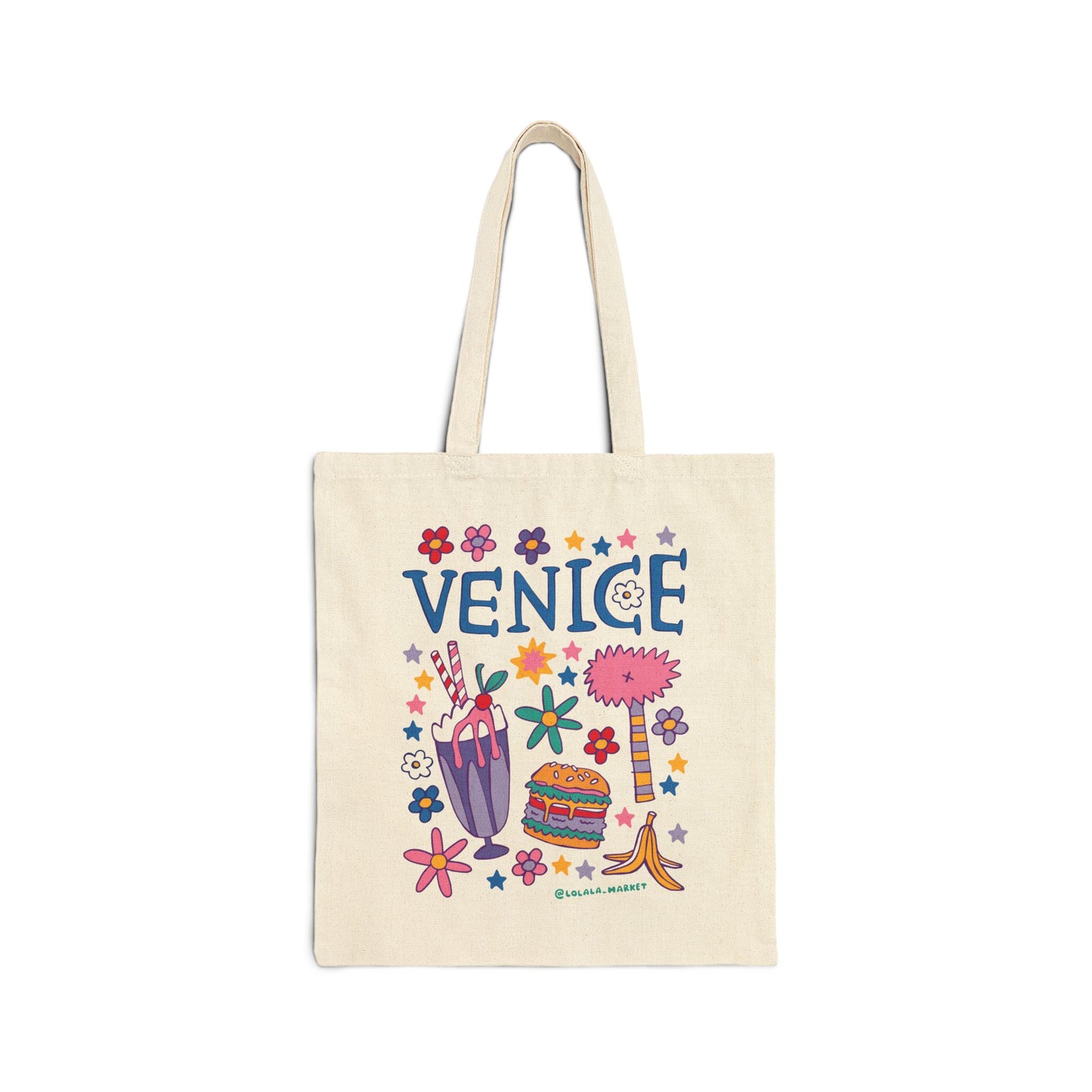 Venice - Cotton Canvas Tote Bag