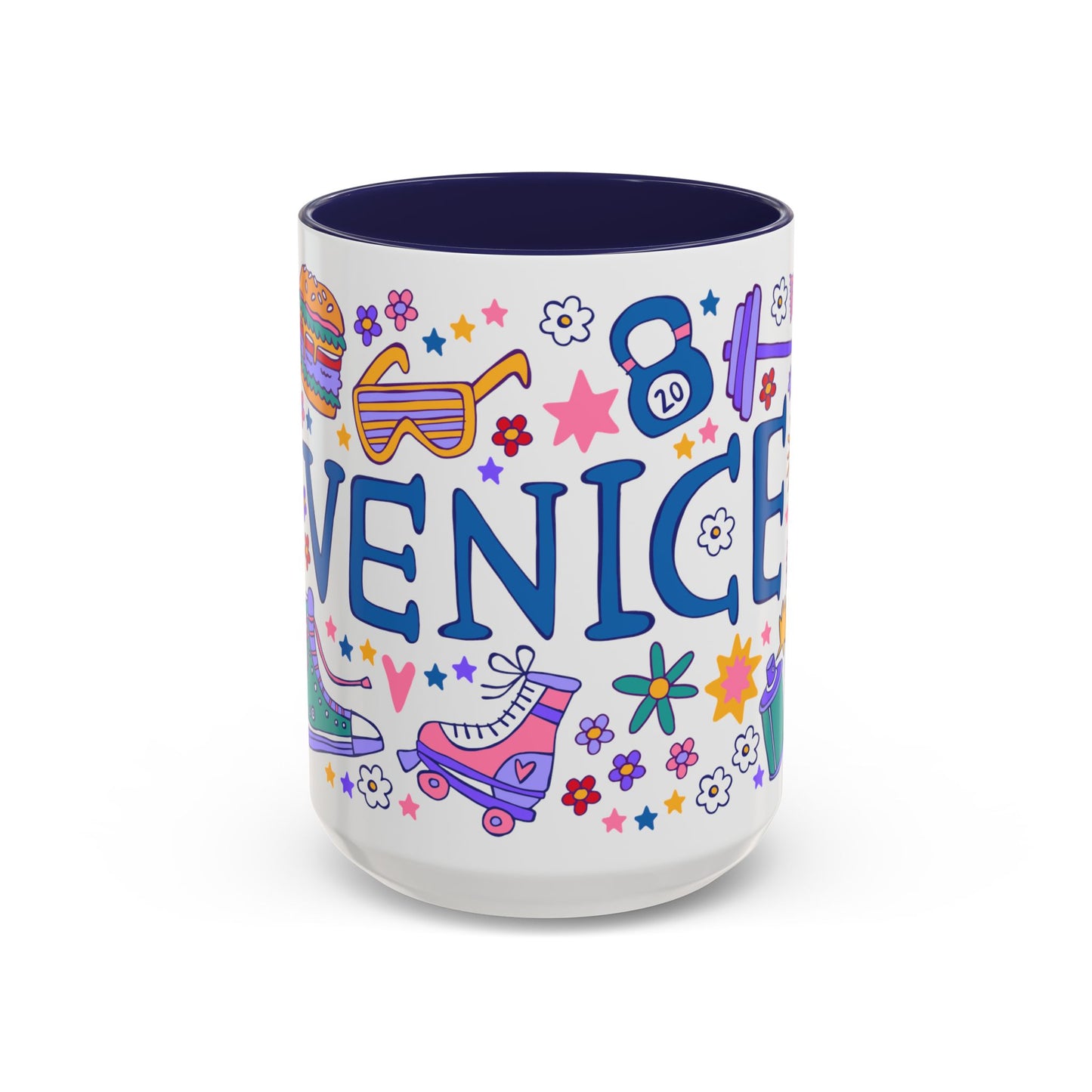 Venice - *BIG* Coffee Mug (15oz, dark blue)