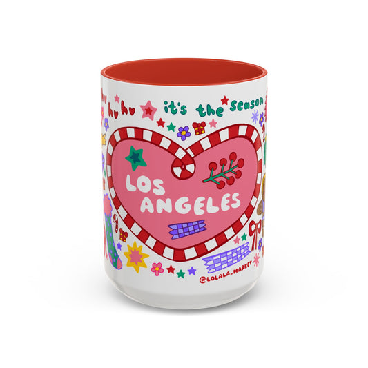 Christmas in Los Angeles - *BIG* Coffee Mug (15oz)