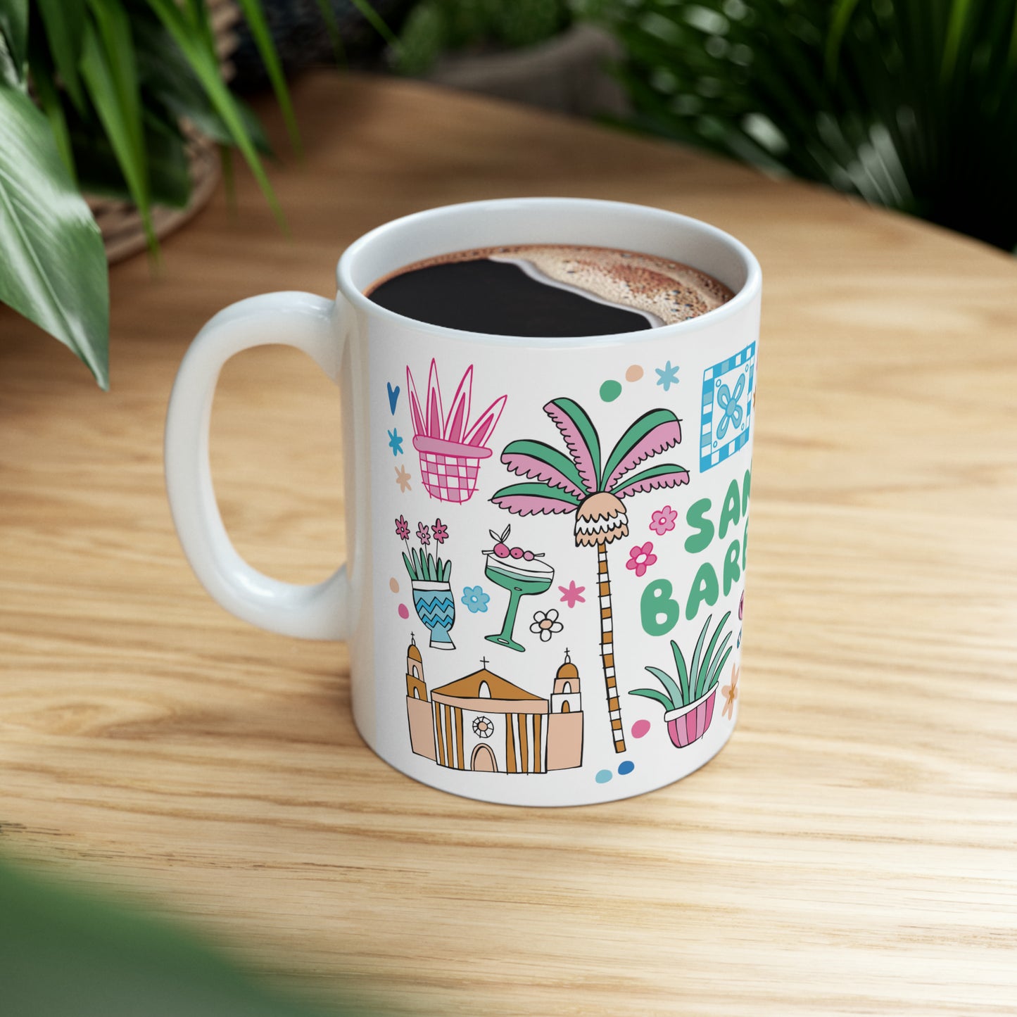 Santa Barbara - Coffee Mug (11oz)