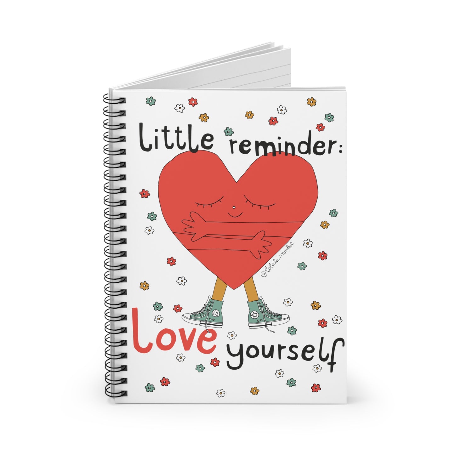 Love Yourself - Spiral Notebook (Ruled Line)