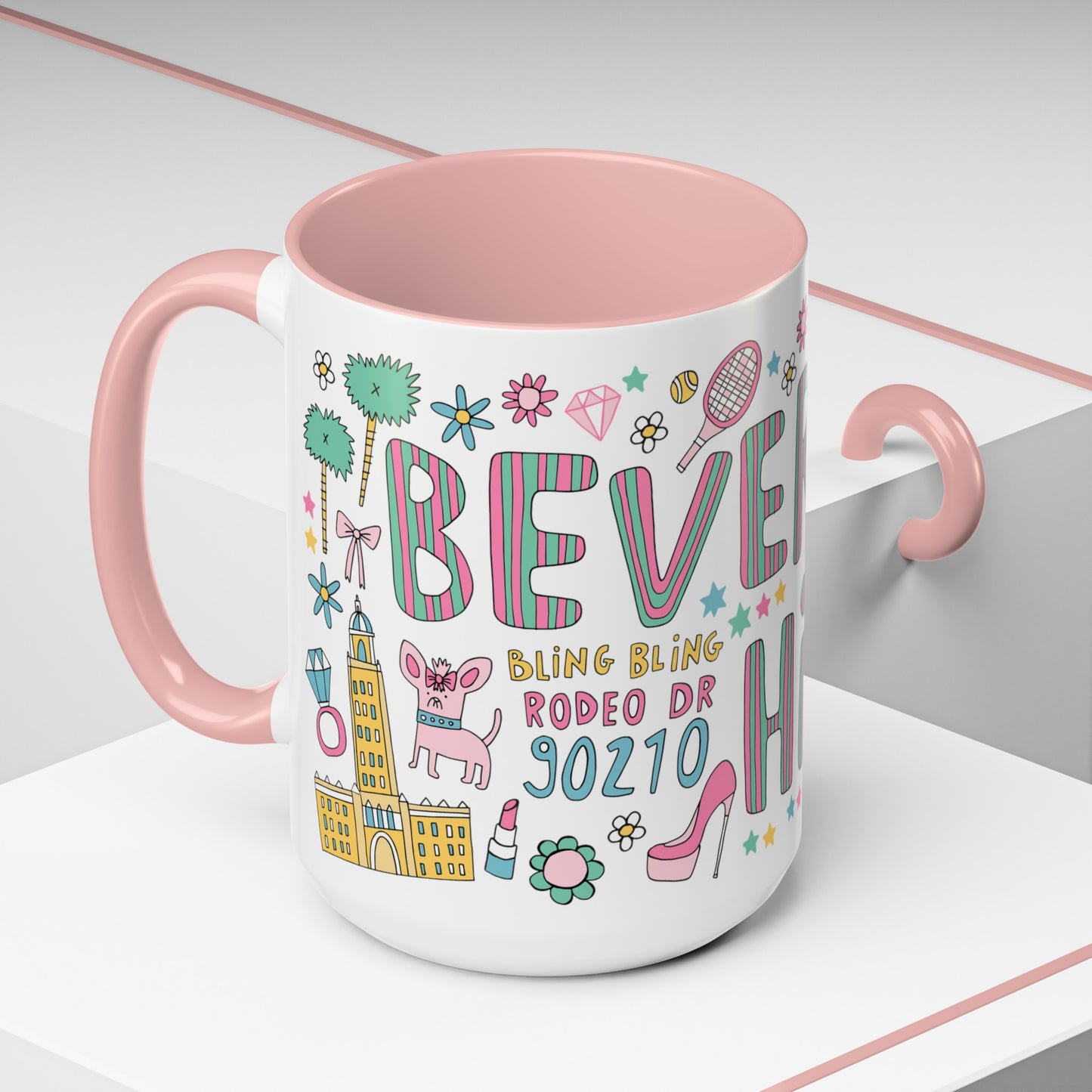 Beverly Hills - *BIG* Coffee Mug (15oz)