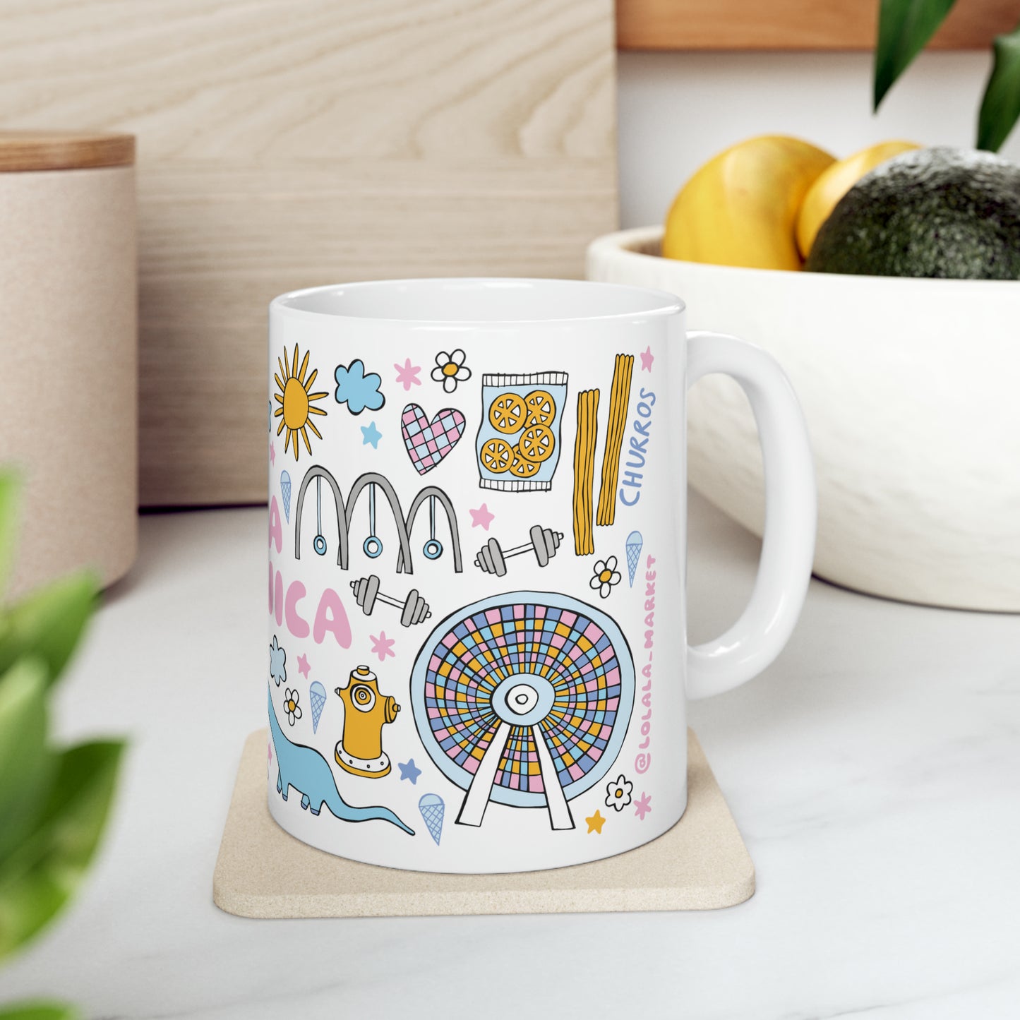 Santa Monica - Coffee Mug (11oz)