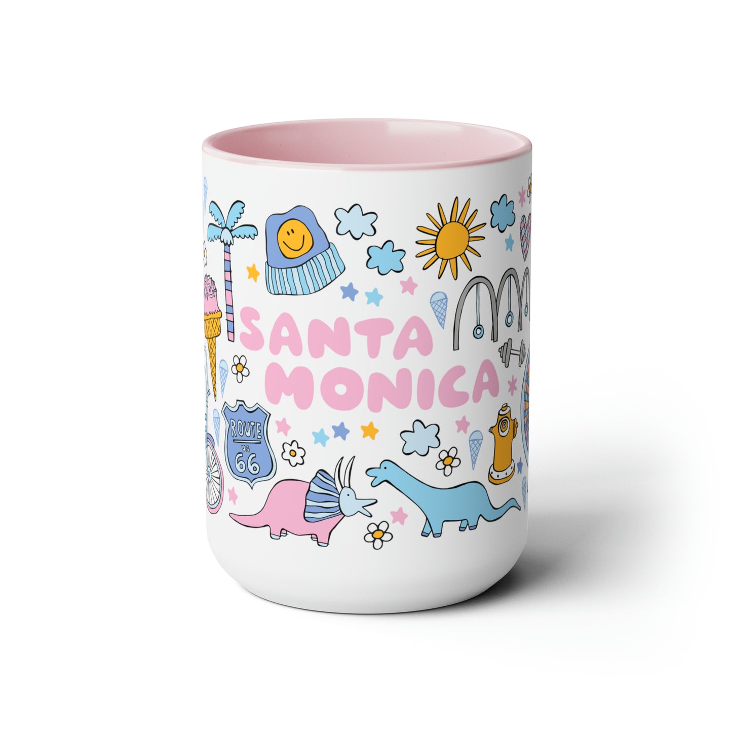 Santa Monica - *BIG* Coffee Mug (15oz)