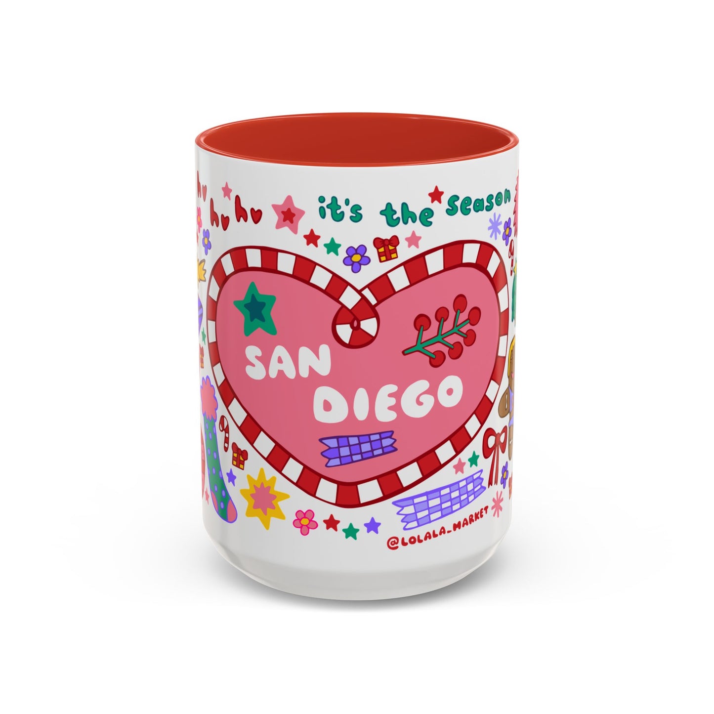 Christmas in San Diego - *BIG* Coffee Mug (15oz)