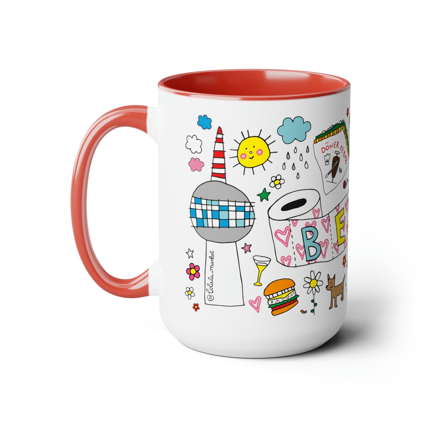 XO Berlin 030 - *BIG* Coffee Mug (15oz)