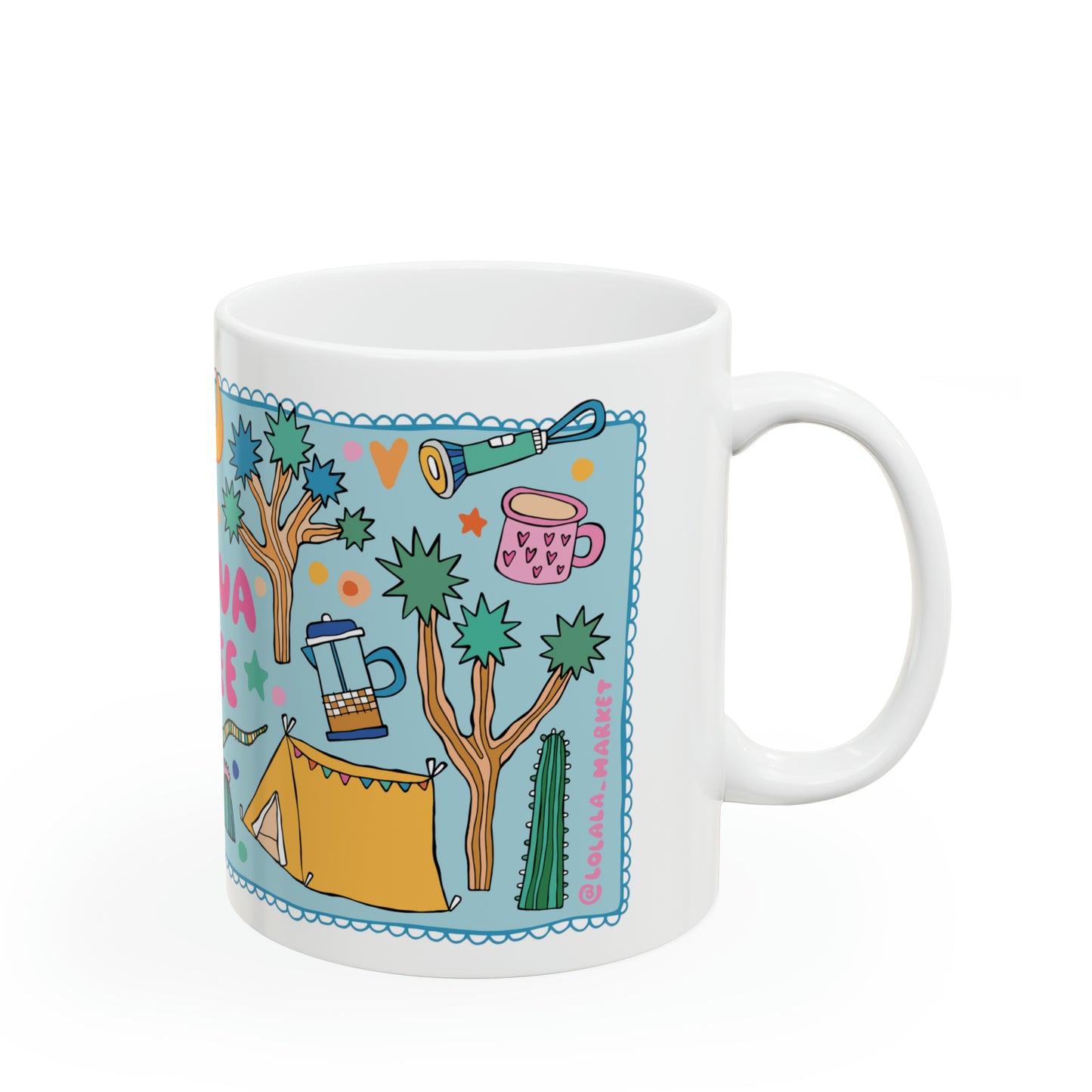 Joshua Tree - Coffee Mug (11oz, blue)