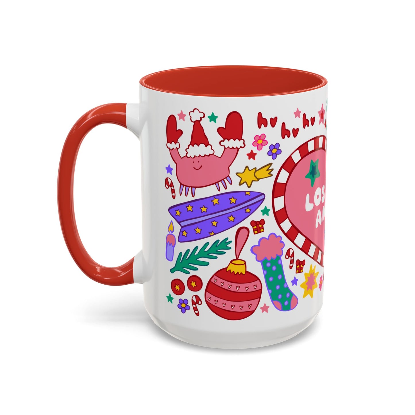 Christmas in Los Angeles - *BIG* Coffee Mug (15oz)