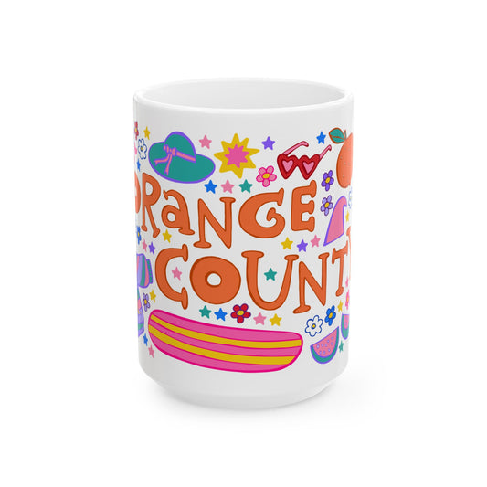 Orange County - *BIG* Coffee Mug (15oz)