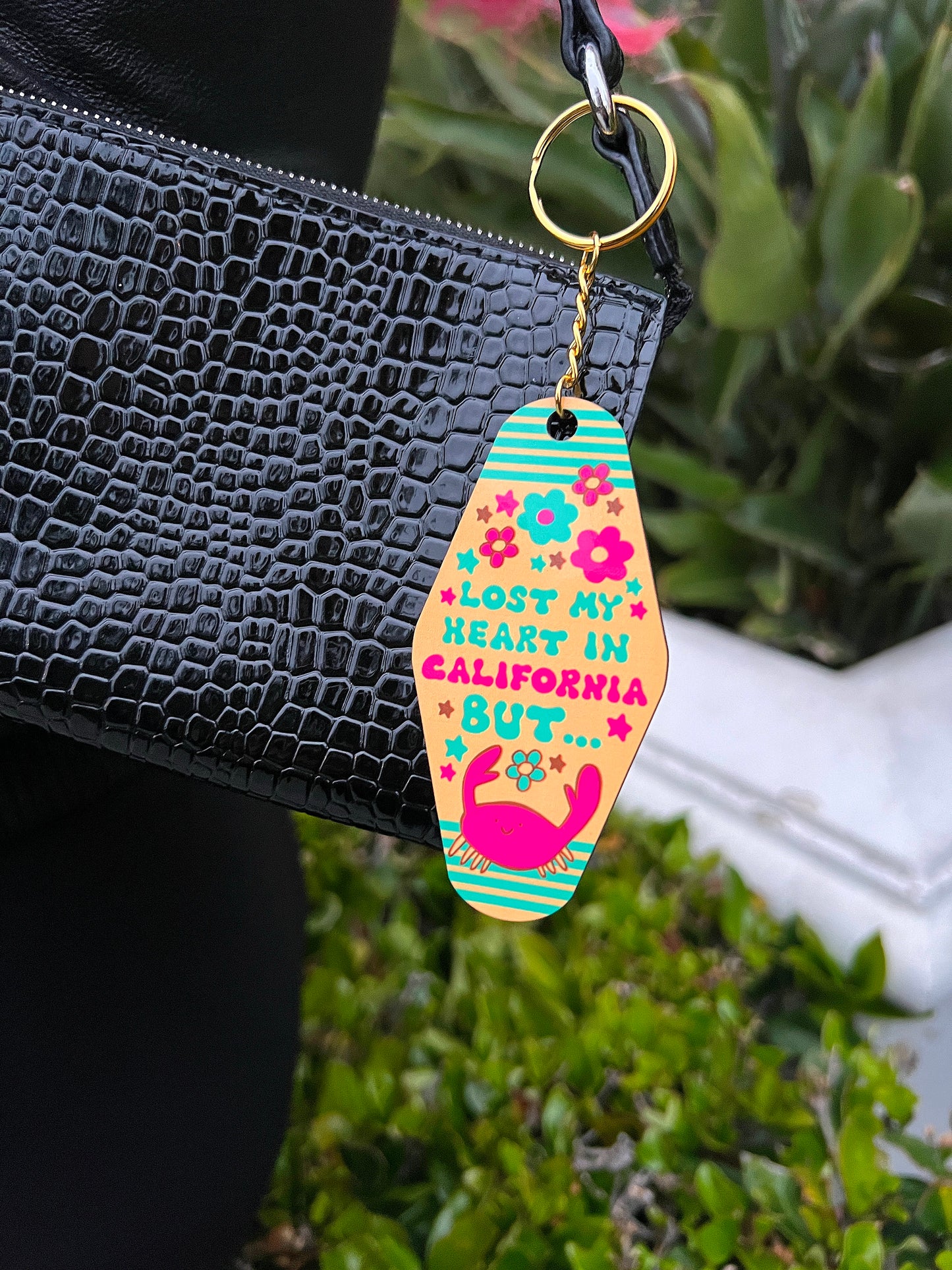 *NEW* Lost My Heart In California Keychain