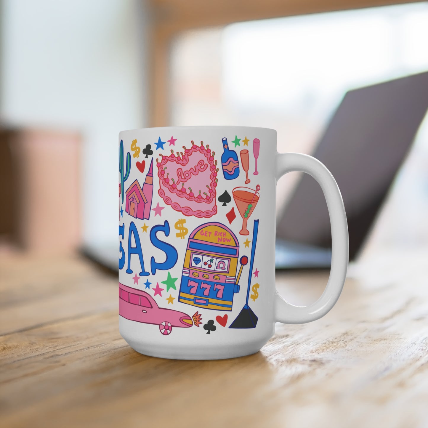 Las Vegas - *BIG* Coffee Mug (15oz)