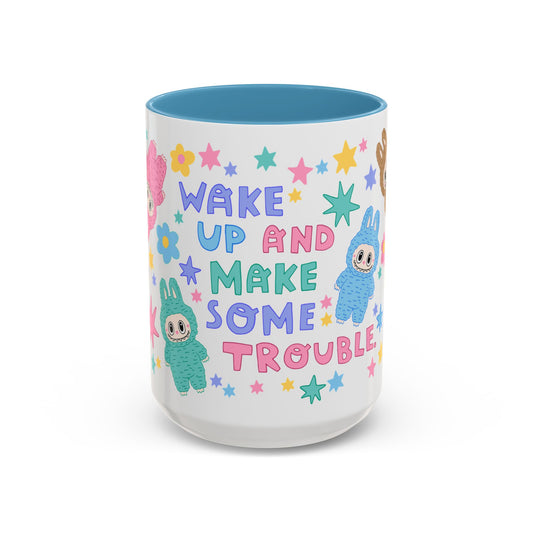 *NEW* Labubu inspired Coffee Mug (15oz, blue)