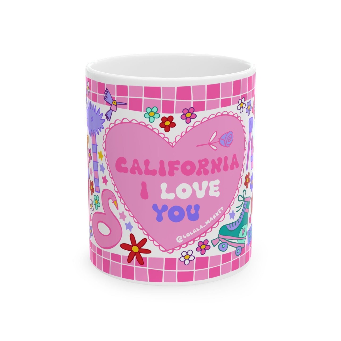 California I Love You Mug (11oz)