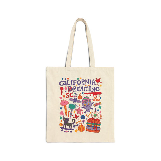 California Screaming - Halloween Tote Bag