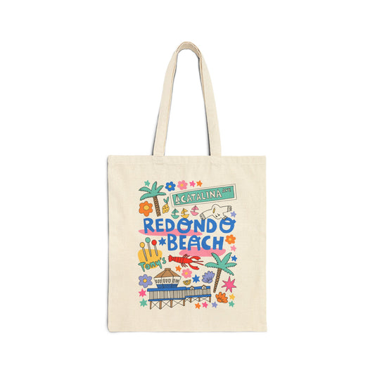 Redondo Beach Tote Bag (BLUE)