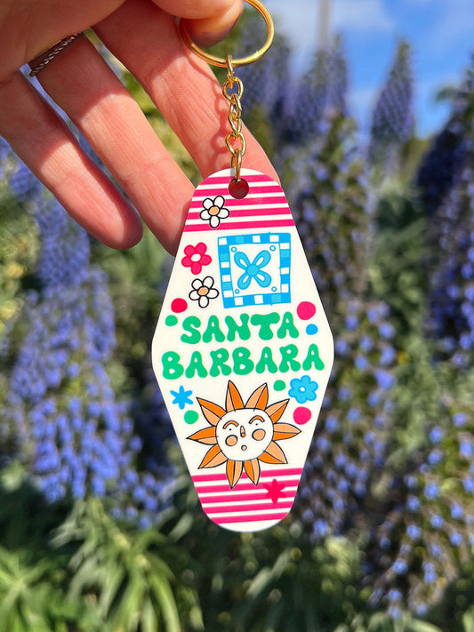 *NEW* Santa Barbara Keychain