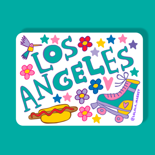 *NEW* Los Angeles Magnet (TEAL)