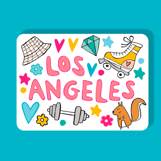 *NEW* Los Angeles Fun Magnet