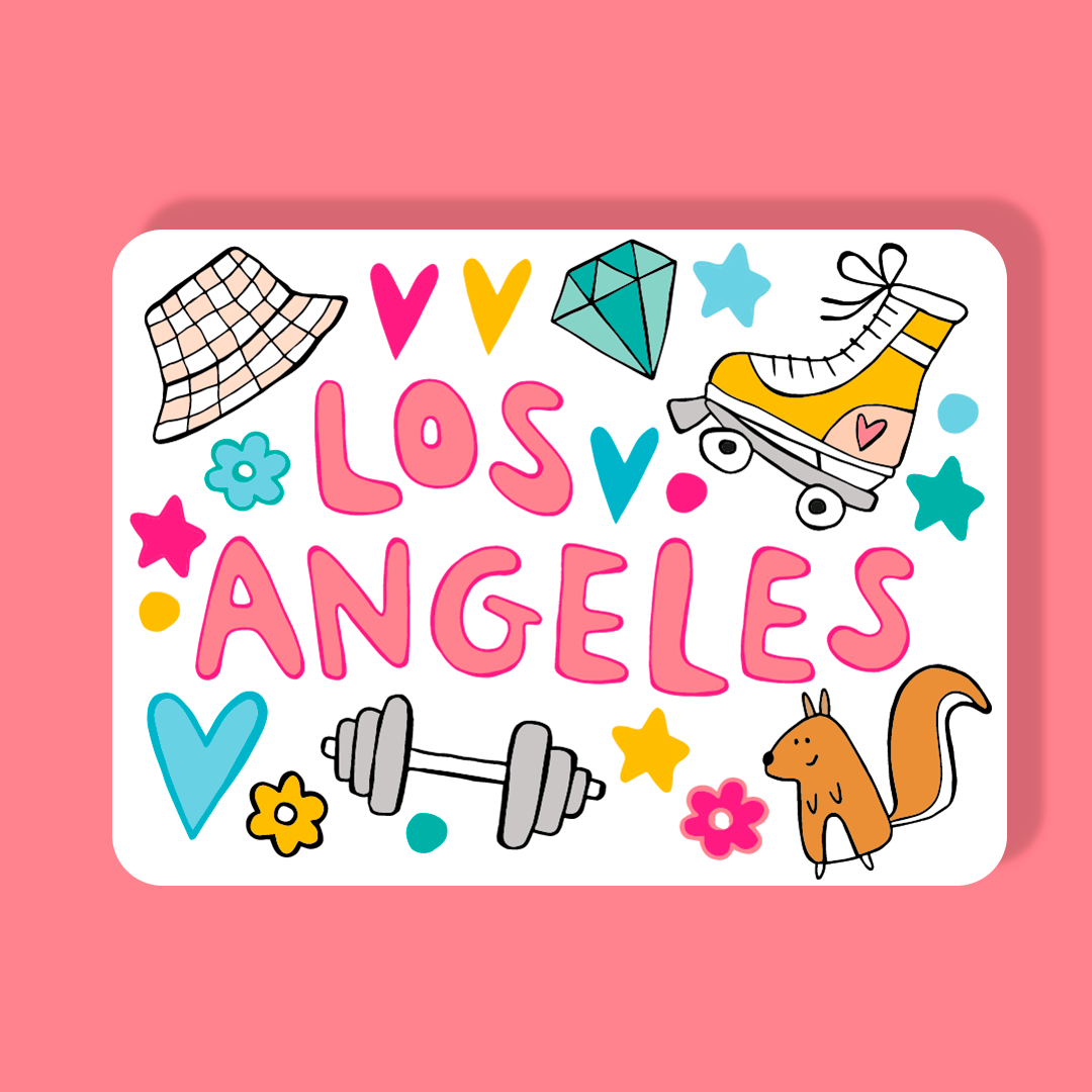 *NEW* Los Angeles Fun Magnet