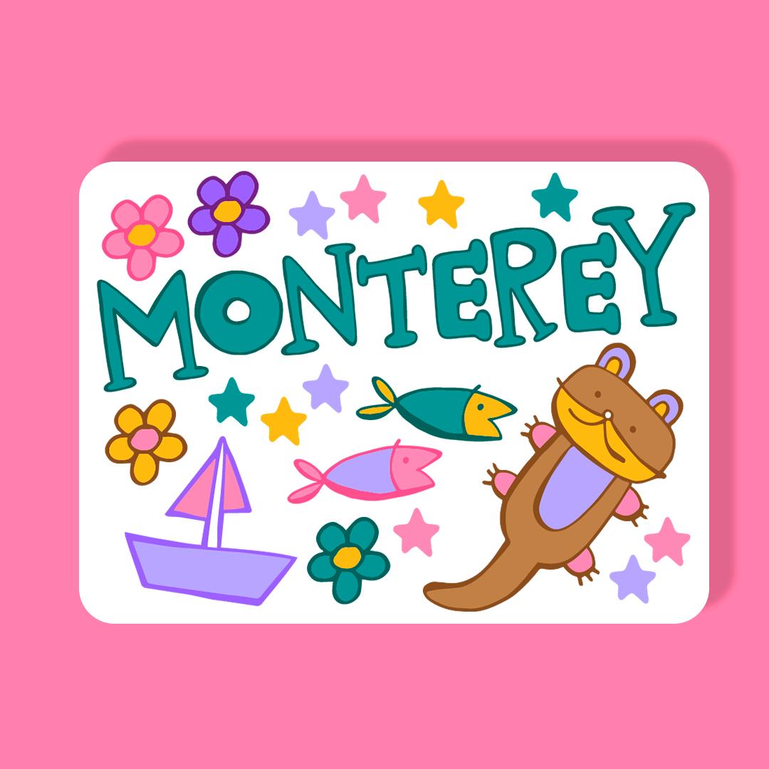 *NEW* Monterey Magnet - Sea Otter