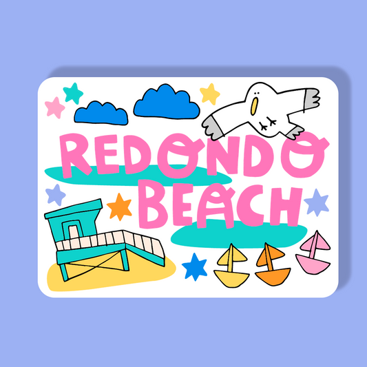 Redondo Beach Magnet (Lifeguard Tower)