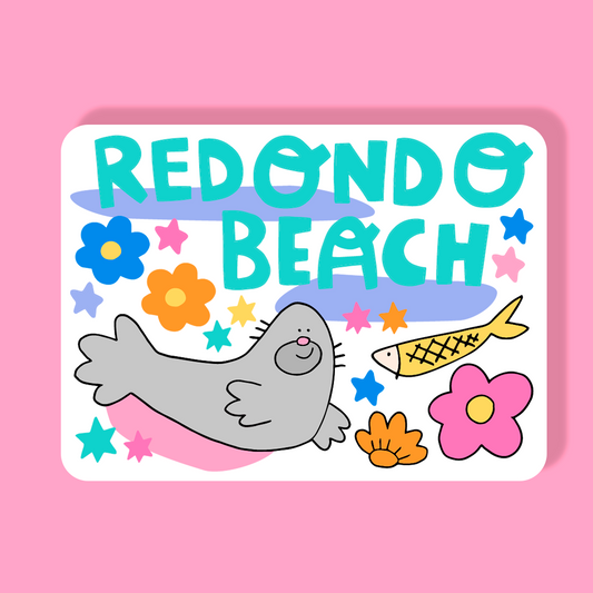 Redondo Beach Magnet (Seal)