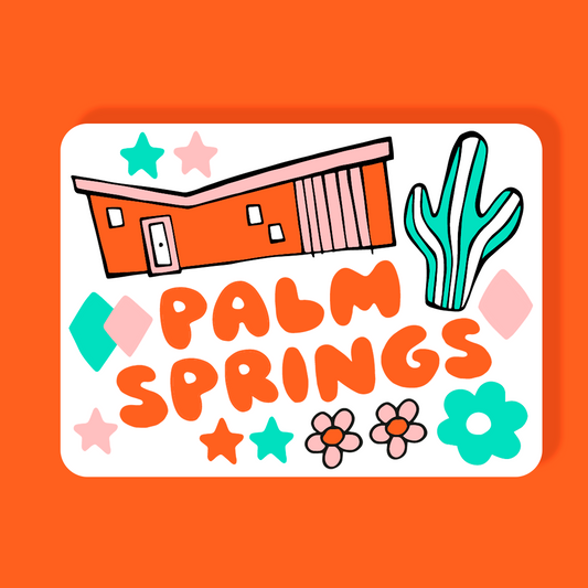 *NEW* Palm Springs Magnet - House