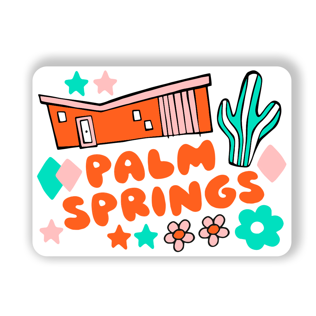 *NEW* Palm Springs Magnet - House