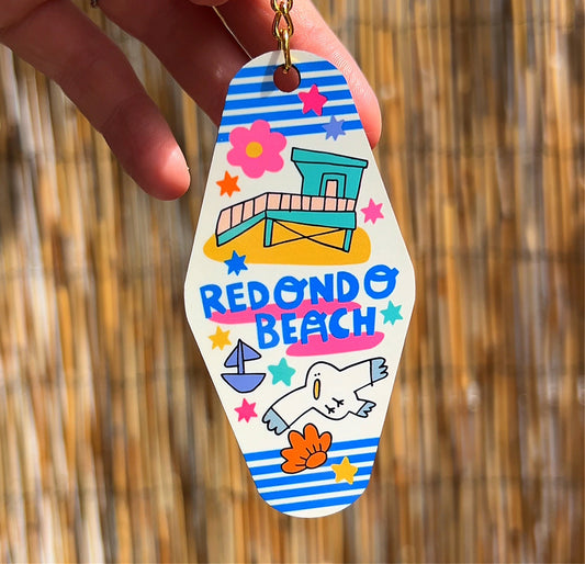 Redondo Beach Keychain