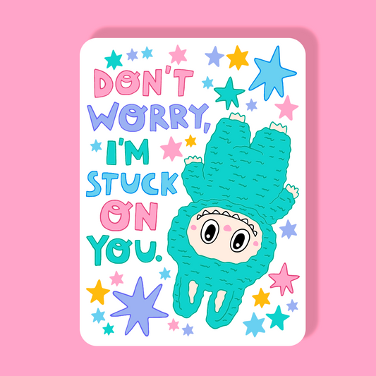 *NEW* Labubu inspired magnet (Stuck on You)
