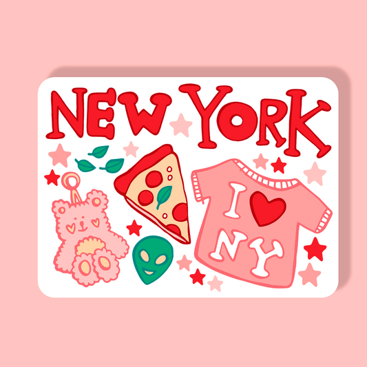 New York Magnet - Fun Vibes (Pizza)