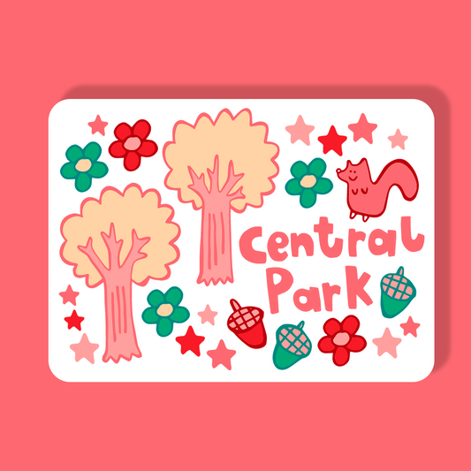 New York Magnet - Central Park (Pizza)